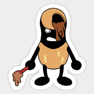 Peanut jam killer Sticker